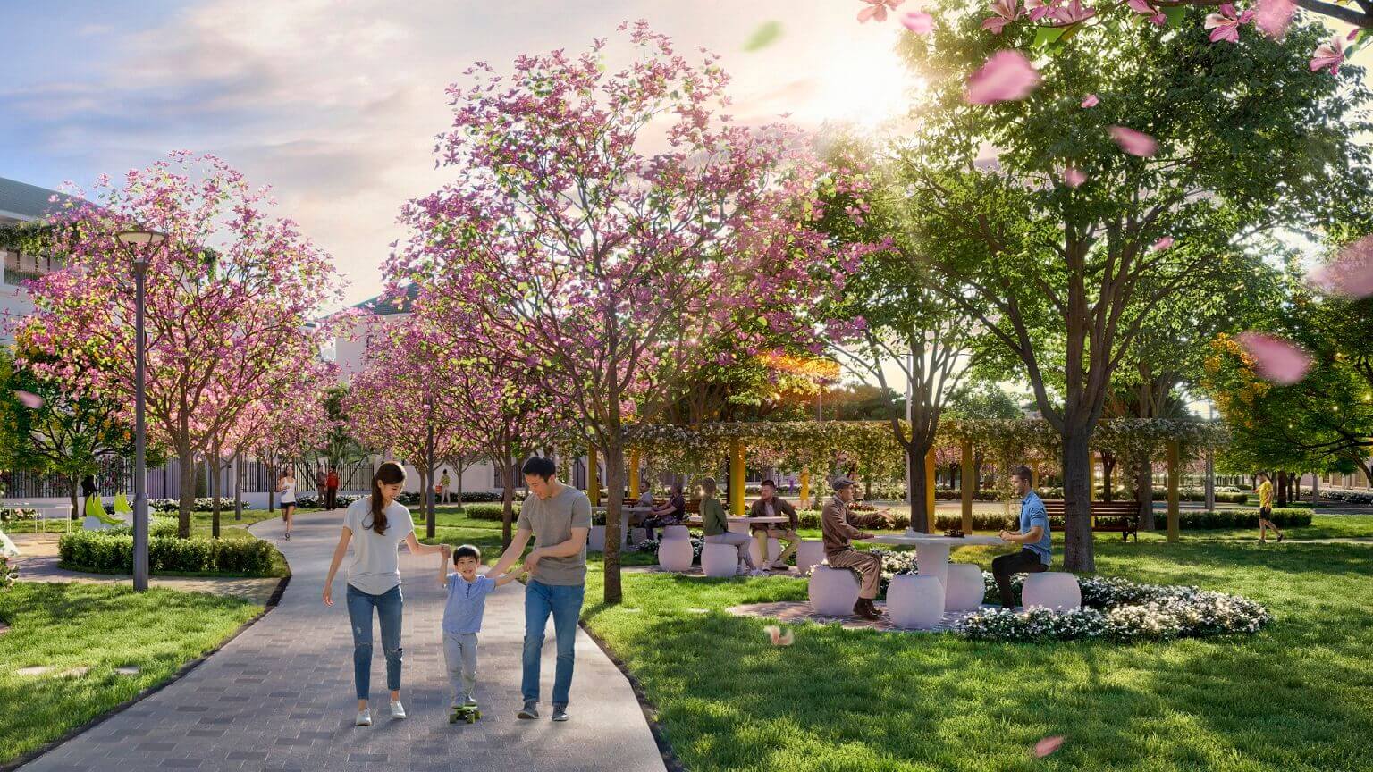 tiện ích dự án harmonia city bắc giang