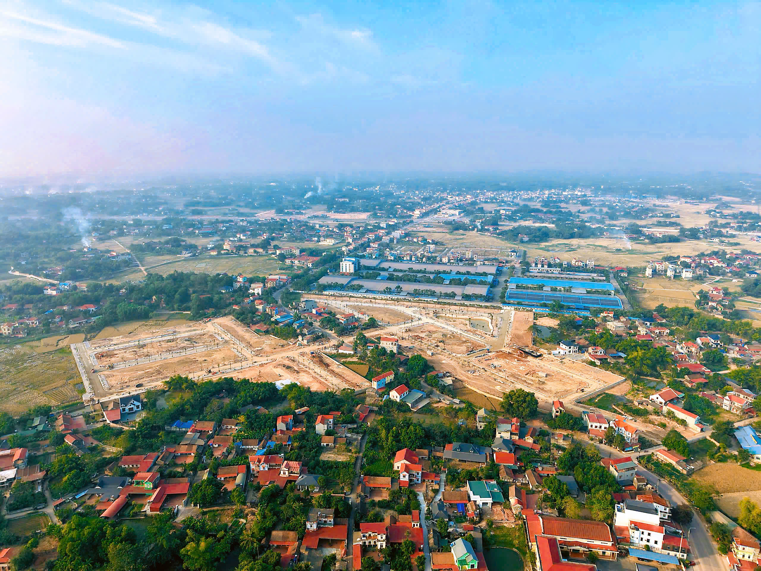 vị trí dự án kha sơn green home phú bình thái nguyên