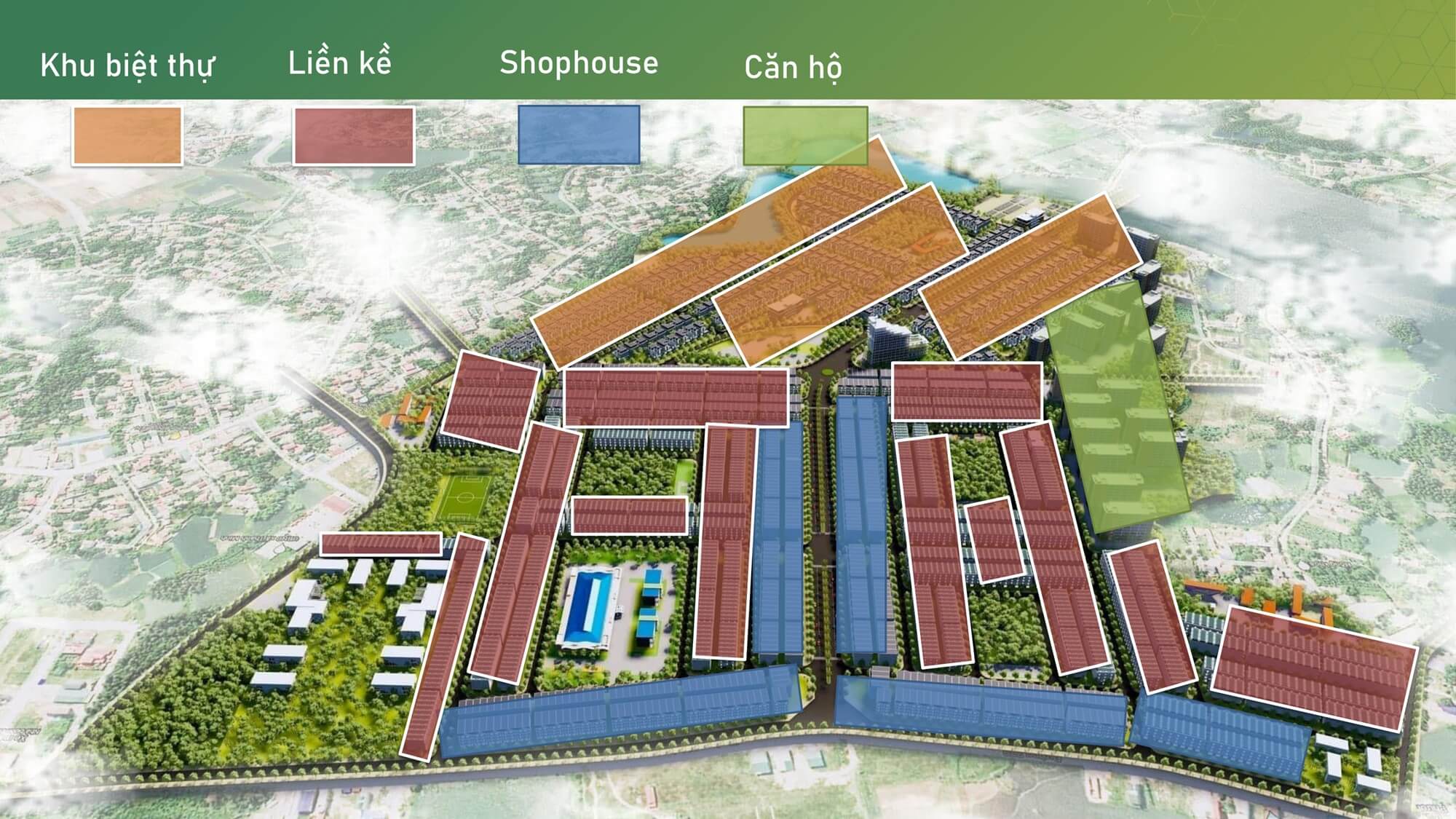 mặt bằng dự án đất việt green park phú thọ