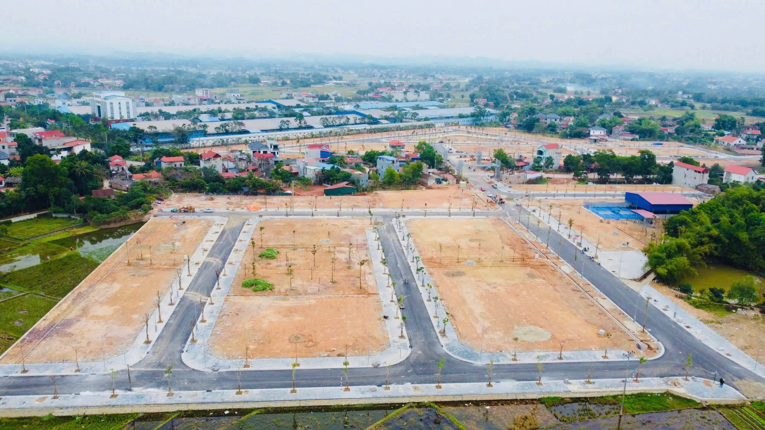 tiến độ dự án kha sơn green home phú bình thái nguyên