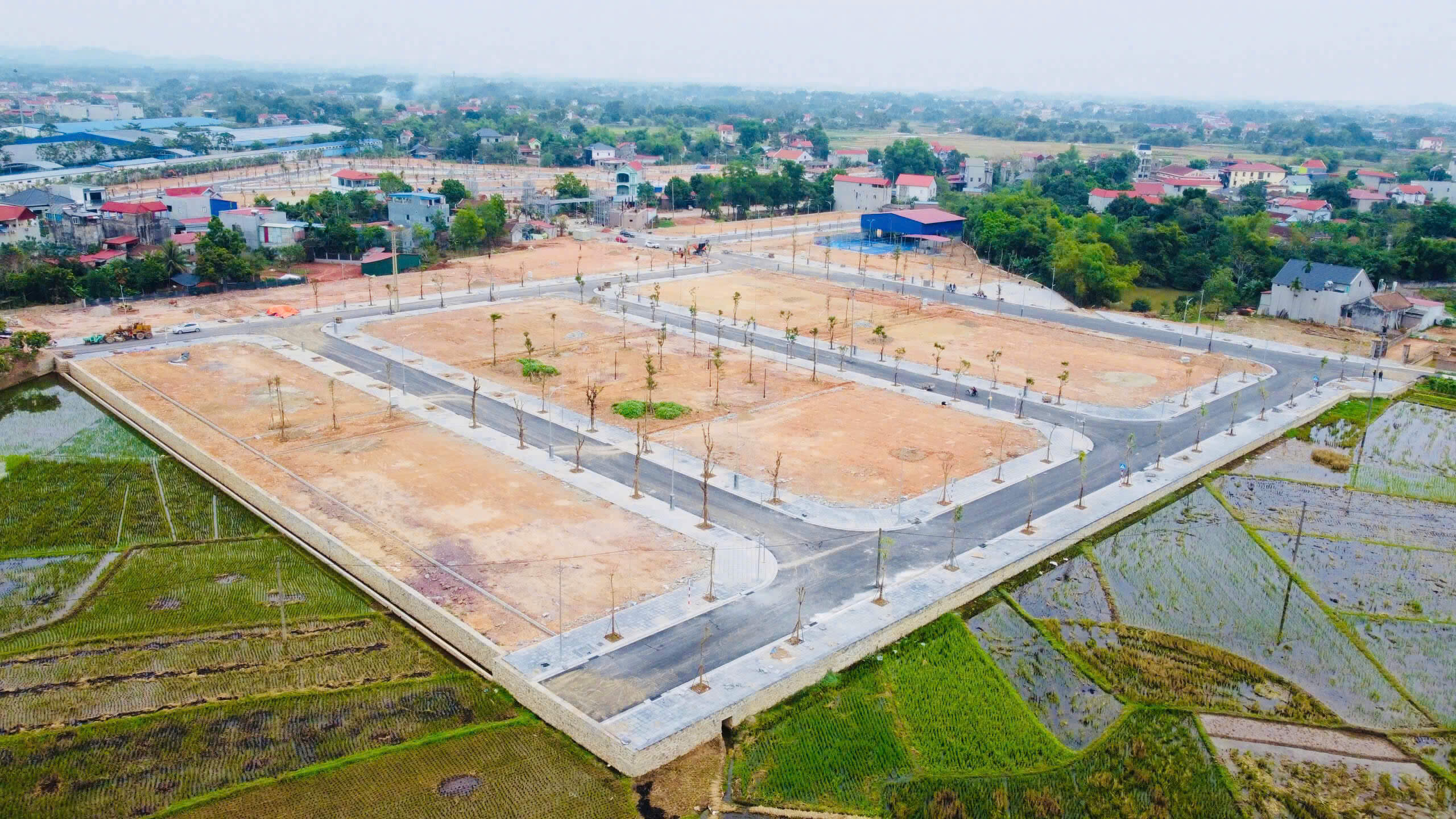 tiến độ dự án kha sơn green home phú bình thái nguyên